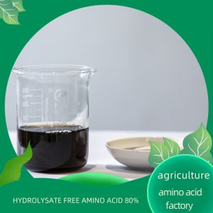 Organic Nitrogen Fertilizer Free Amino Acid S80% Hydrolyzed Protein Based Free