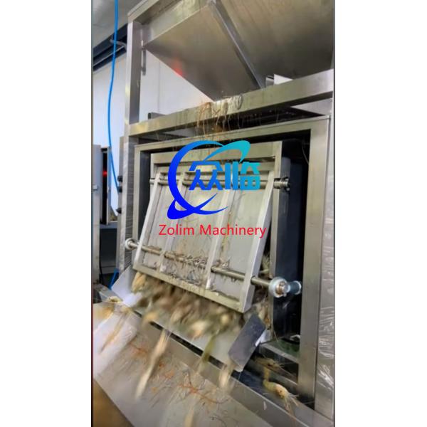 Stainless Steel 304 Automatic Shrimp Raw Material Weighing Machine High Efficiency