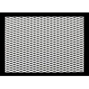 Diamond Hole Expanded Metal Lath Stainless Steel Firm Thick For Security