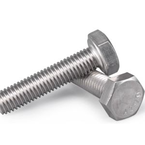 Stainless Steel 316L Hex metal Bolts 5/16”-18 and Passivated Finish for
