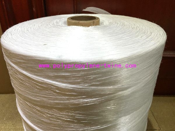 Electrical Cables Polypropylene Yarn Low Shrinkage White Colored 18000D - 270000D