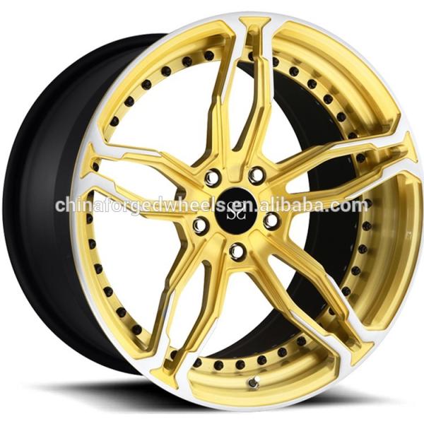 Customized 2-PC Forged Alloy Rims Wheels For Audi RS4 / 22inch Rims Aluminum Alloy RIms