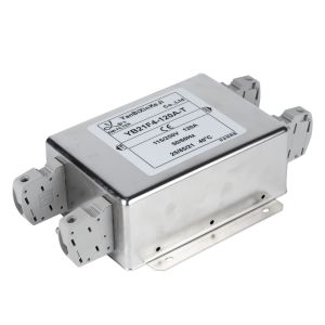 Dual Stage Single Phase Filter 100A High Current Power Line Filter CE Certificat