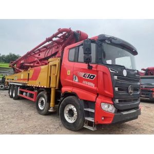 Affordable 60m Concrete Pump with High Productivity and Orange Color