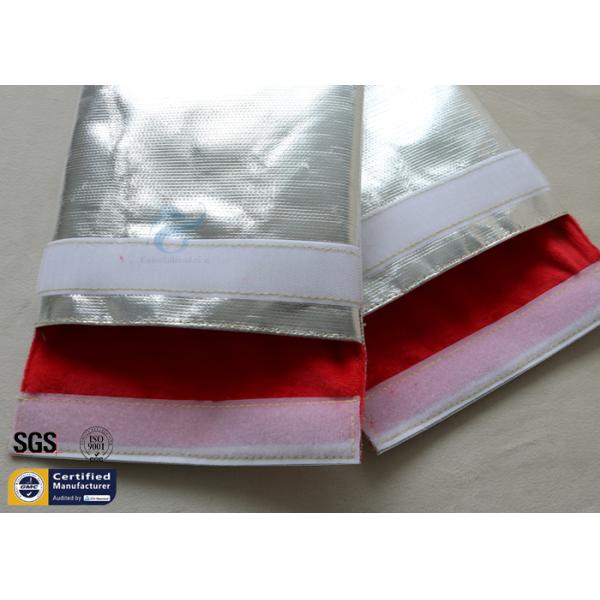 Silver Fireproof Document Bag Pouch 1022℉ Fiberglass Non Irritating Durable