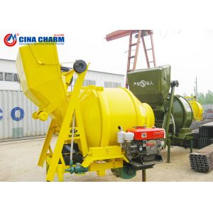 Construction 16HP Self Loading Concrete Mixer Machine Cement Mixers