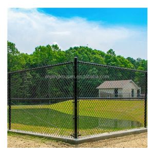6ft X 50ft PVC Coated Galvanized Steel Chain Link Fencing for Industrial