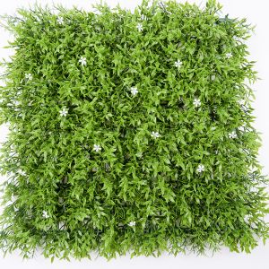PE/PP Customized Greenery Artificial Green Wall Use For Market Decoration