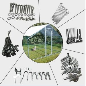 OEM Spacious 3x3x2m Dog Kennel Chicken Run