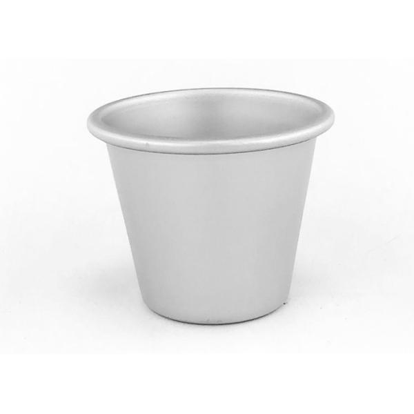Food Grade Aluminum Alloy Kitchen Cake Baking Tool 0.7mm Round Pudding Mould Diy