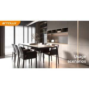 A2708 RECESSED Installtion Board Light 7.5W/M 2835/120PCS/M DC12V/24V Aluminum