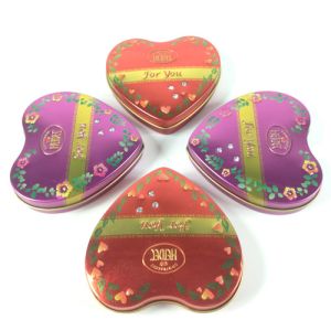 Metal Heart Tin Boxes