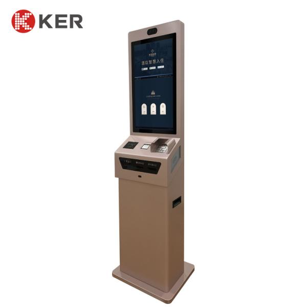 Buy Room Cards Dispenser 27 Inch Hotel Self Check In Kiosk at wholesale prices