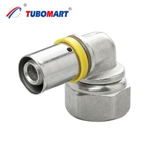 Polyethylene Aluminum Press Pex Gas Pipe Fittings Pressure Connection Fitting