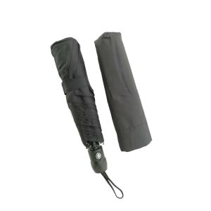 Small Black 6 Ribs Automatic Open And Close Umbrella With Super Light Weight