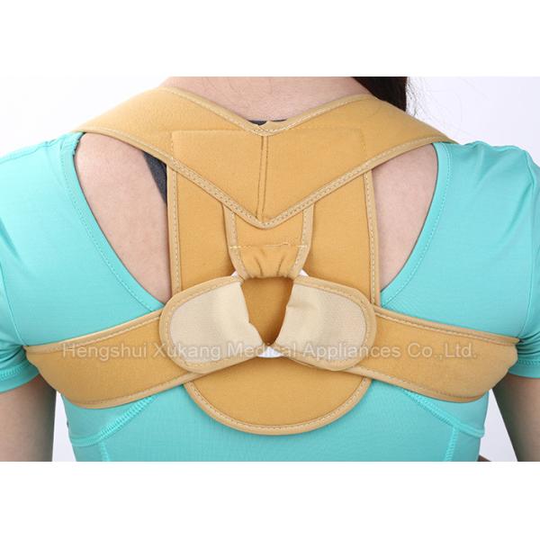 Lightweight Medical Posture Corrector , Eco - Friendly Neoprene Posture Corrector