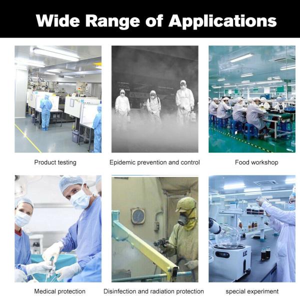 Anti Fog Sterile Disposable Chemical Suit Block Infections And Germs