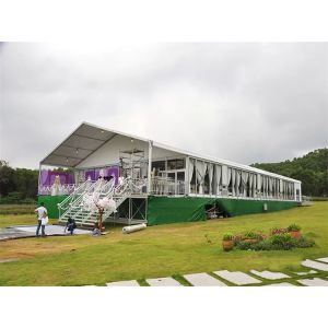 Aluminum Luxury FireProof PVC Roof Wedding Marquee Tent
