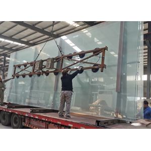 19mm Thickness Jumbo Overlength Large Tempered Glass Panels