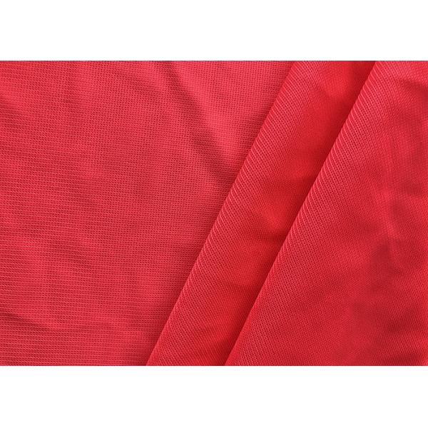 Shine Polyester Tricot Knit Fabric