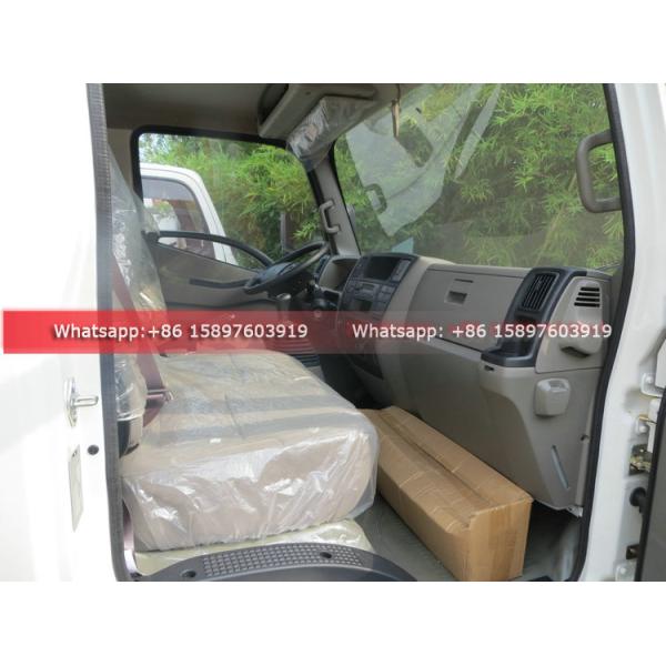 Double Row Cabin Mini Light JMC Carrying Plus 4 Tons Dump Truck Light Tipper Car for Sales