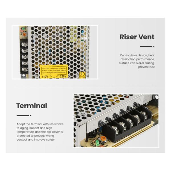 30A 5V LED Power Supply 150W DC Universal Regulated For Computer Project