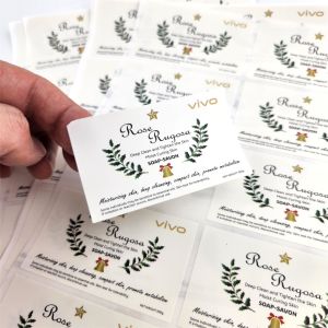 Waterproof Vinyl Stickers For Daily Chemical Bottle