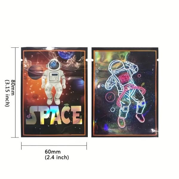 Customizable Aluminium Zipper Bag Securely Store In Cool/Dry Place 3.5 Mil