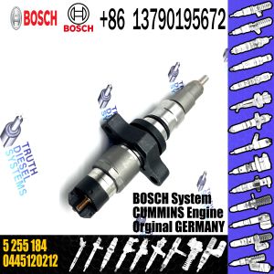 Common Rail Feul Injector 0445 120 212 0445120212 5255184 for Cummins ISB5.9