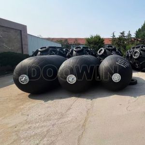 Pneumatic Marine Airbag Fender Net Type / Sling Type Yokohama Marine Fenders