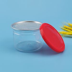 China EOE Food Grade 22g 10oz 300ml Plastic Snack Cans on sale