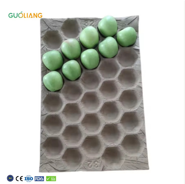 Buy Eco-friendly Fruits &Vegetable Packing Alveoli Mango Packaging Insert Liners Fruit Packaging Insert Papaper  Tray at wholesale prices