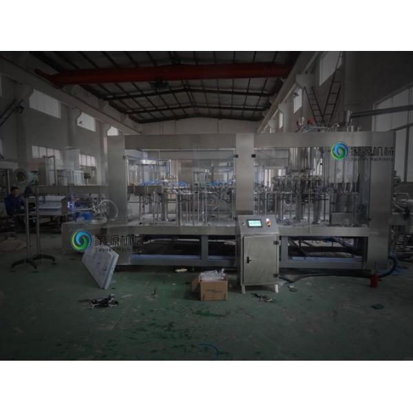 4 in 1 Carbonated Beverage Filler Machine , Water Filling Equipment