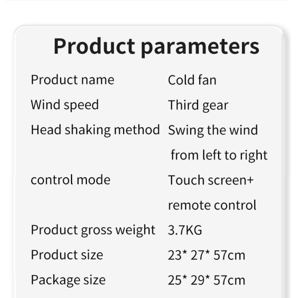 Energy- Bladeless Fan with Water Cooling and Air Conditioning Features EMC Accredited