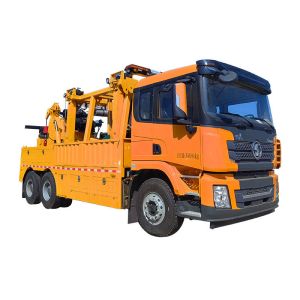 3 Axles 30ton Wrecker Truck Towing Unit for Evacuation of Freight Transport