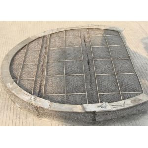 Cellular Structure Stainless Steel Knitmesh Demister Alkali Resistant