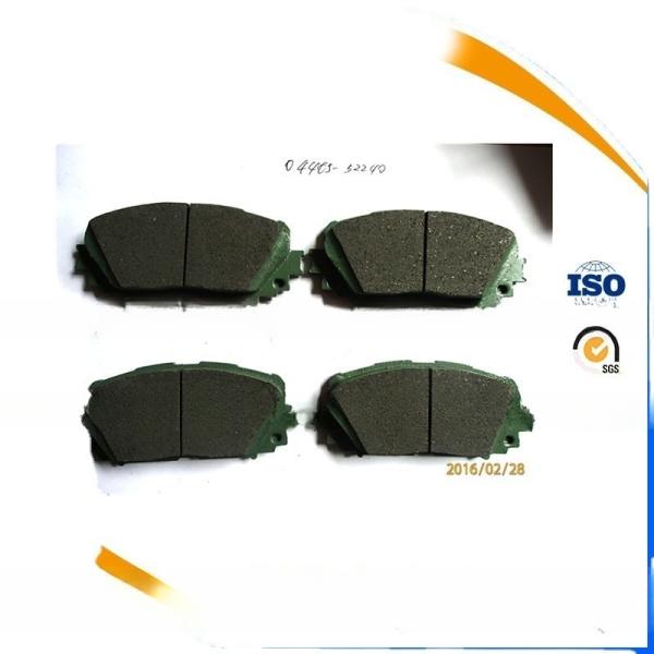 Buy Green Brake Pad 04465-52240 for Toyota Yaris PRIUS at wholesale prices