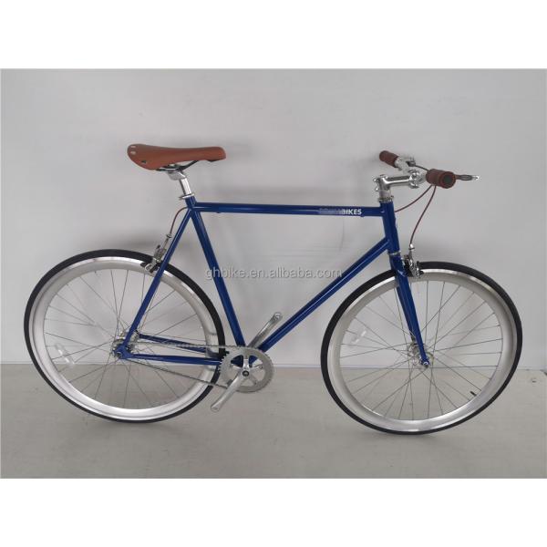 Ride in Style Men's Vintage Single Speed Bicycle with Steel Fork and Kenda 700C Tires