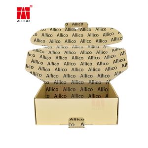 Book Shape Folding Box Printable Logo Gift Box Corrugated Packaging Box