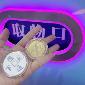 32 Inch Touchscreen Medal Vending Machine with 300-600pcs Capacity and 1 Year