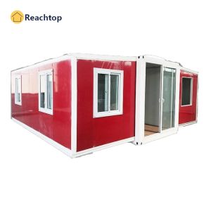 Galvanized Steel Frame Modern Mobile Folding Container House With Bathroom