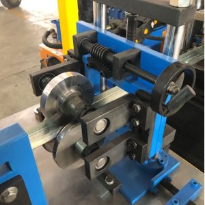Metal U profile with holes rolling machine