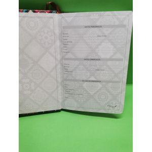 Glitter Hardcover Notebooks Printing With Elastic , Custom Made Notebooks