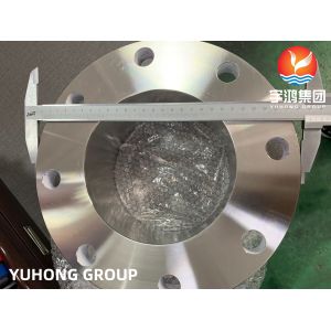 ASTM A182 F44 / UNS S31254 Stainless Steel Weld Neck Flange 254SMO WNRF Flange