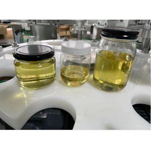 SS304 Coconut Oil Lug Cap Capping Machine 3000BPH Programmable