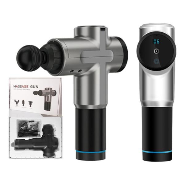 Buy Rechargeable Multi Function Fascia Massage Gun For Muscle Relaxation at wholesale prices
