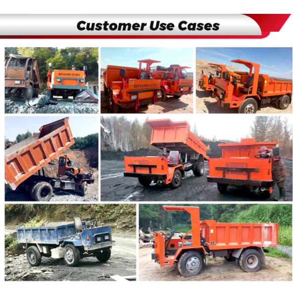 Uq-3 Underground Articulated Truck Compact 4x4 4x2 Drive Mini Wheel 3 Ton