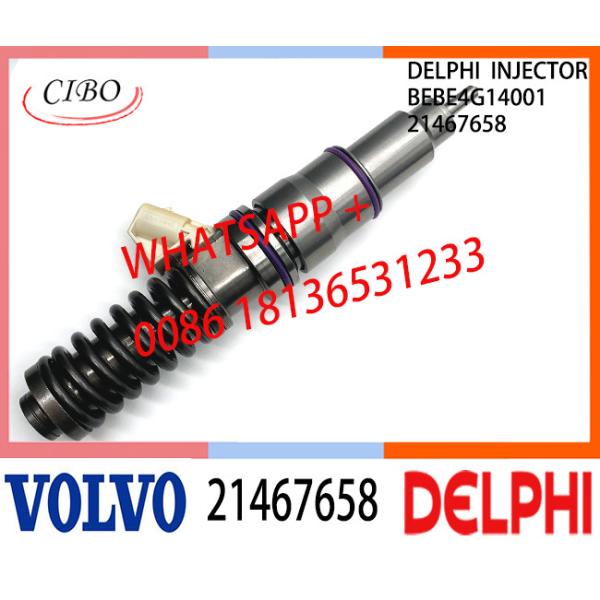 21467658 BEBE4G14001 Fuel engine Diesel Injector 21467658 BEBE4G14001 E3.4 for VOL MD11