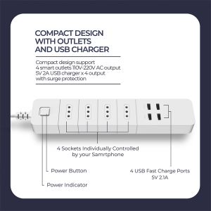Power Strip 4x4 (Chile)