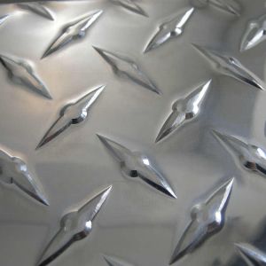 3mm Aluminum Diamond Checkered Plate Patterned Embossed Perforated Sheet